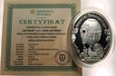 Niue 1 dolar 2012 FABERGE Jajo Kogucik Cockerel Egg SWAROVSKI SREBRO