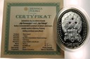 Niue 1 dolar 2012 FABERGE Jajo Koronacyjne Coronation Egg SWAROVSKI SREBRO