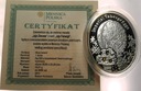 Niue 1 dolar 2012 FABERGE Jajo Zimowe Winter Egg SWAROVSKI SREBRO