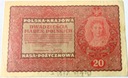 1919 20 Dwadzieścia Marek Polskich II Serja EE