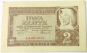 1941 2 zł, Dwa Złote, Seria AA