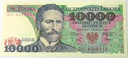 1988 10000 zł złotych Wyspiański, seria DC