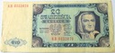 1948 20 zł Dwadzieścia Złotych, seria KB