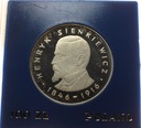 100 zł złotych 1977 Henryk Sienkiewicz SREBRO