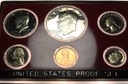USA Zestaw 1 cent - 1 dolar 1976 PROOF SET LUSTRZANE