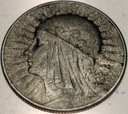 5 zł złotych 1933 Głowa Kobiety Polonia Jadwiga Babka SREBRO