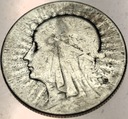 5 zł złotych 1933 Głowa Kobiety Polonia Jadwiga Babka SREBRO