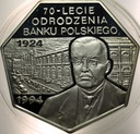 300000 zł złotych 1994 70-lecie odrodzenia Banku Polskiego SREBRO