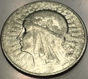 10 zł złotych 1932 Głowa Kobiety Polonia Jadwiga Babka SREBRO