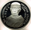 300000 zł złotych 1994 Święty Maksymilian Kolbe