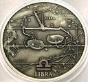 Znaki zodiaku 2013 Waga Libra Mennica SREBRO tampondruk