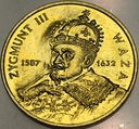 2 zł złote 1998 Zygmunt III Waza