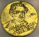 2 zł złote 1999 Juliusz Słowacki