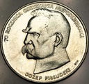 50000 zł 1988 Józef Piłsudski 70 rocznica odzyskania niepodległości SREBRO