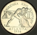 2 zł złote 1995 Atlanta 1996 Zapasy Igrzyska Olimpiady