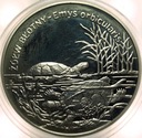 20 zł złotych 2002 Żółw Błotny Zwierzęta Świata SREBRO