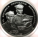 20 zł złotych 2008 NIEPODLEGŁOŚĆ 90 roczni odzyskania niepodległości SREBRO