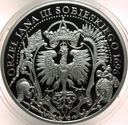 Orzeł Jana III Sobieskiego 1696 Historia Godła Polskiego SREBRO