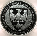 Orzeł Przemysła II 1295 Historia Godła Polskiego SREBRO