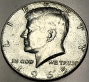 USA 1/2 dolara 1965 Half Dollar Liberty JFK John F Kennedy SREBRO