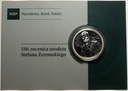 10 zł złotych 2014 ŻEROMSKI 150 rocznica urodzin Stefana Żeromskiego SREBRO