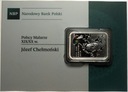 20 zł złotych 2014 Józef Chełmoński Polskie Malarstwo XIX XX w. SREBRO
