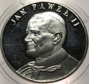 medal 1991 Jan Paweł II Matka Boska Madonna Częstochowa SREBRO