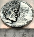 Medal MAŁY Władysław Jagiełło Grunwald 1410 SREBRZONY (nr 2)