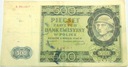 1940 500 zł Pięćset Złotych seria A Góral