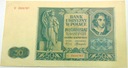 1941 50 zł Pięćdziesiąt Złotych Seria C banknot