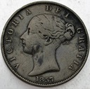 Wielka Brytania Penny 1857