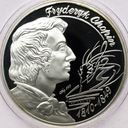 Wielcy Polacy Fryderyk Chopin Szopen Srebro Ag 925