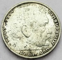 Niemcy 5 Marek 1935 Hindenburg SREBRO