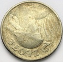 2 zł złote 1924 Żniwiarka Filadelfia ODWROTKA (2)