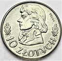 Próba NIKIEL 10 zł złotych 1960 KOŚCIUSZKO RZADKA