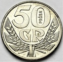 Próba NIKIEL 50 gr groszy 1958 ŁANY ZBOŻA RZADKA