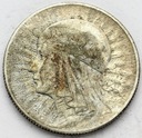 5 zł złotych 1934 Głowa kobiety Polonia SREBRO