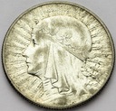 5 zł złotych 1933 Głowa kobiety Polonia SREBRO