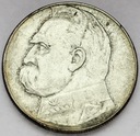 10 zł złotych 1936 Józef Piłsudski SREBRO