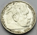 Niemcy 5 marek 1936 Hindenburg SREBRO