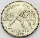 2 zł złote 1995 Atlanta 1996 Zapasy