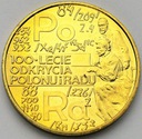 2 zł złote 1998 Skłodowska Polon i rad