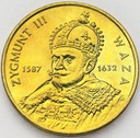 2 zł złote 1998 Zygmunt III Waza