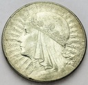 10 zł złotych 1932 Głowa kobiety Polonia SREBRO