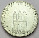 Niemcy 10 Marek 1989 Hamburg Port 800 lat SREBRO