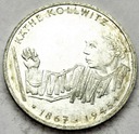 Niemcy 10 Marek 1992 Kathe Kollwitz SREBRO