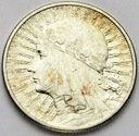 2 zł złote 1934 Głowa kobiety Polonia SREBRO ŁADNA