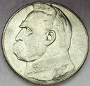 10 zł złotych 1937 Józef Piłsudski SREBRO