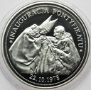 Jan Paweł II Inauguracja pontyfikatu SREBRO