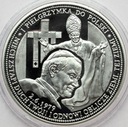 Jan Paweł II Pierwsza pielgrzymka do Polski SREBRO